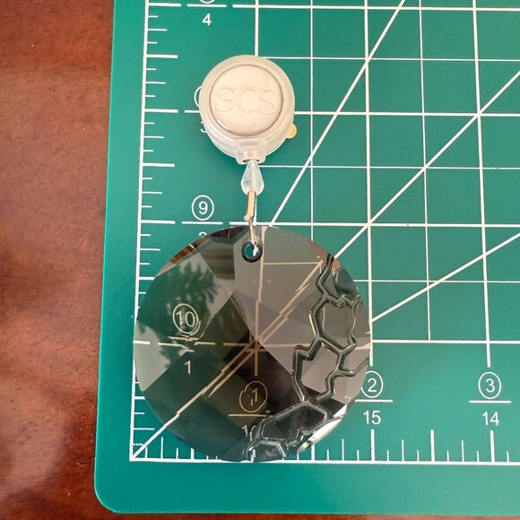 Swarovski Crystal-Earth Ornament- Amber SCS Suncatcher w/Box & COA 1003284 - Picture 9 of 11